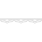 Ekena Millwork Kellogg Architectural Grade PVC Running Trim, 6"H x 5/8"P x 48"L RUNP06X0625X48KEL - alternate 3